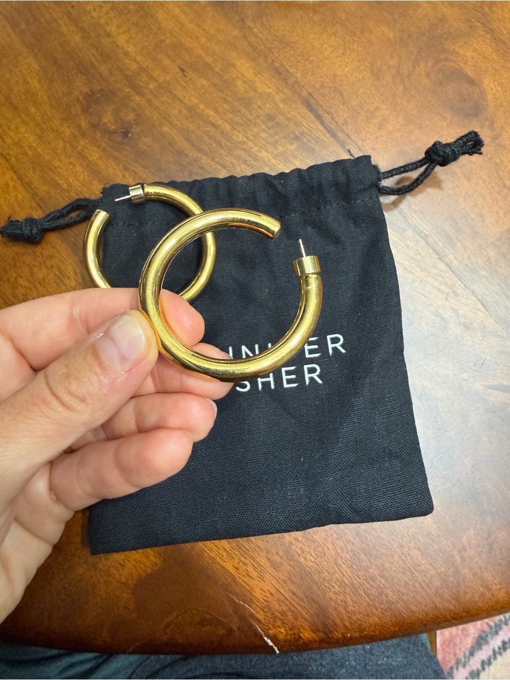 Jennifer Fisher 2” Jamma Hoops | Gold | Retail $400